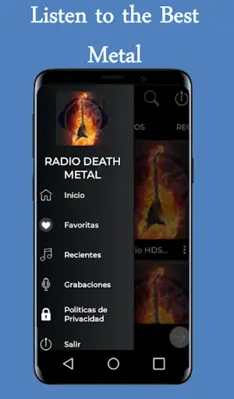 Radio Death Metal android App screenshot 0