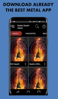 Radio Death Metal android App screenshot 3